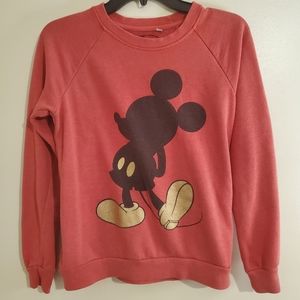 Disney's MickeyMouse Red Sweatshirt
